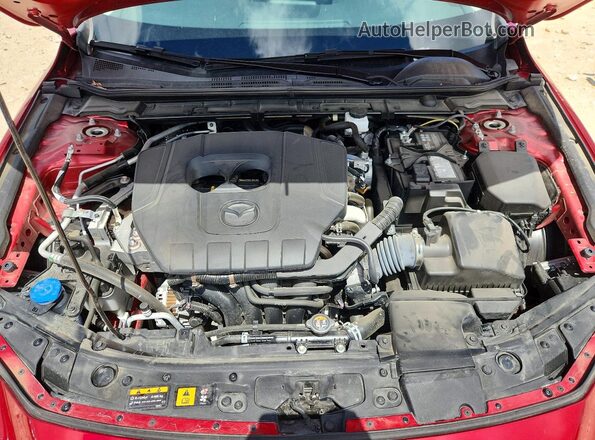 3MZBPACM1SM471158 2025 MAZDA 3 Red Вид задньої частини салону
