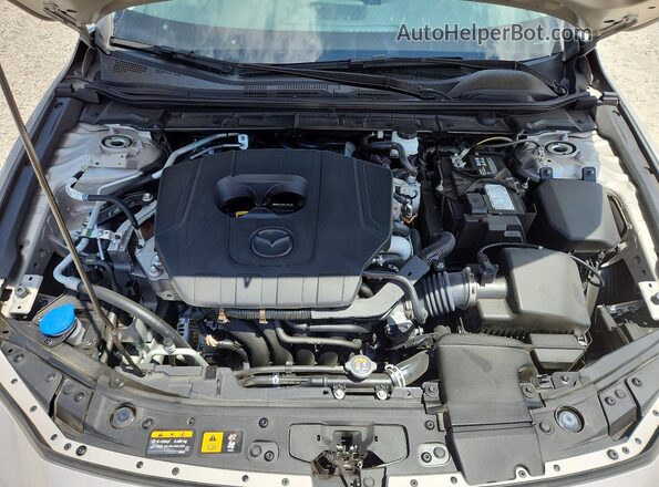 3MZBPACM1SM477378 2025 MAZDA 3 Gray Vista interior trasera