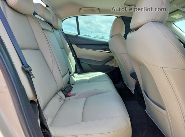 3MZBPACM1SM477378 2025 MAZDA 3 Gray Vista de los asientos traseros