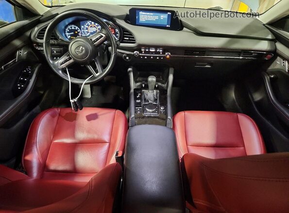 3MZBPACM2PM382349 2023 MAZDA 3 Blue Widok deski rozdzielczej