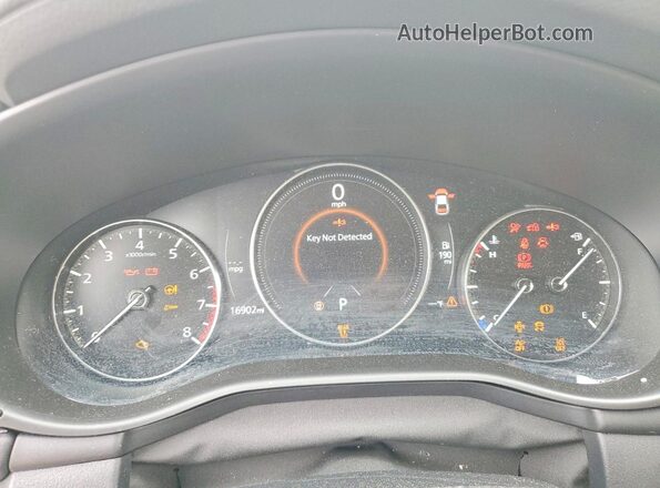 3MZBPACM5RM407635 2024 MAZDA 3 Cream Вид щитка приладів