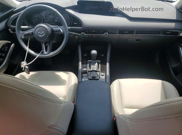 3MZBPACMXSM477458 2025 MAZDA 3 White Вид панелі приладів