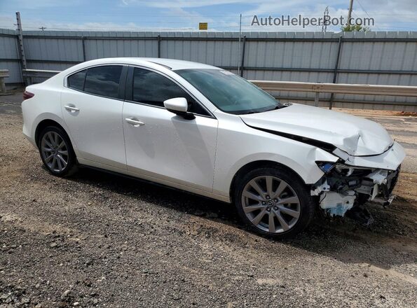 3MZBPADL0KM107514 2019 MAZDA 3 Белый Передняя правая четверть