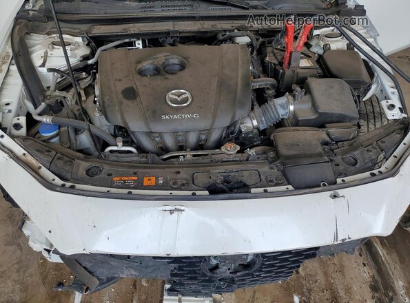 3MZBPADL0KM107514 2019 MAZDA 3 Белый Вид задней части салона