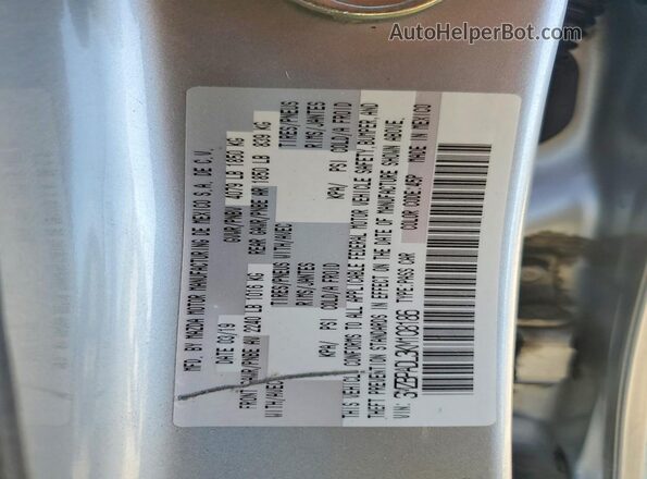 3MZBPADL3KM108186 2019 MAZDA 3 Silver Շարժիչի բաժամունքի տեսք