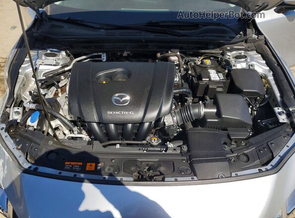 3MZBPADL3KM108186 2019 MAZDA 3 Silver Սալոնի հետևի տեսք