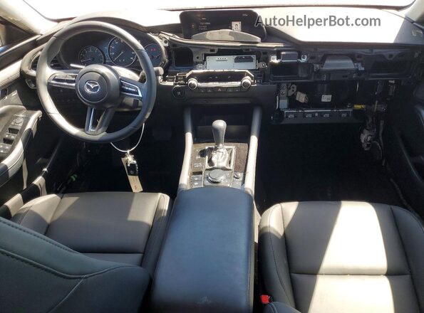 3MZBPADL3KM110178 2019 MAZDA 3 Burgundy Dashboard view