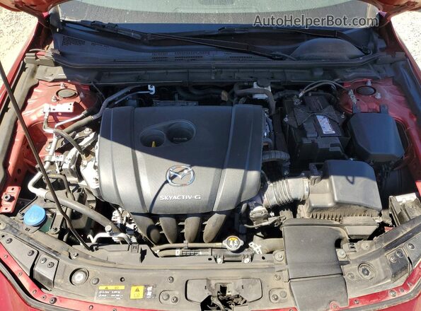 3MZBPADL3KM110178 2019 MAZDA 3 Burgundy Rear interior view