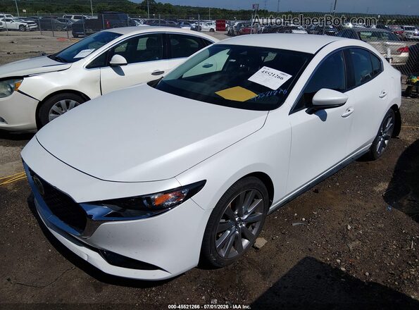 3MZBPADL6KM108988 2019 MAZDA 3 Белый Передняя левая четверть
