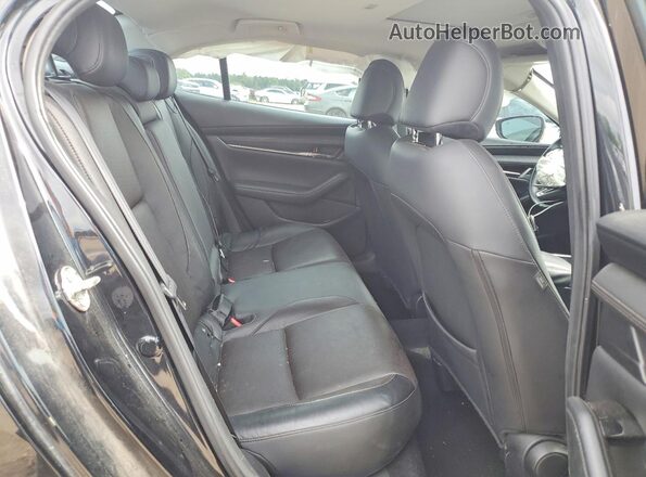 3MZBPAEM2KM104427 2019 MAZDA 3 Black Widok tylnych siedzeń