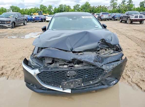 3MZBPAEM2KM104427 2019 MAZDA 3 Black Widok z przodu