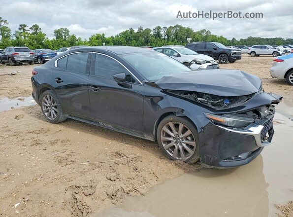 3MZBPAEM2KM104427 2019 MAZDA 3 Black Przód prawy