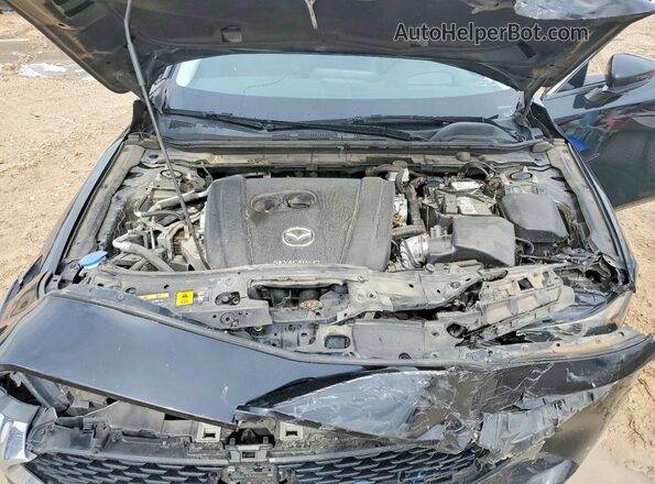 3MZBPAEM2KM104427 2019 MAZDA 3 Black Widok wnętrza z tyłu