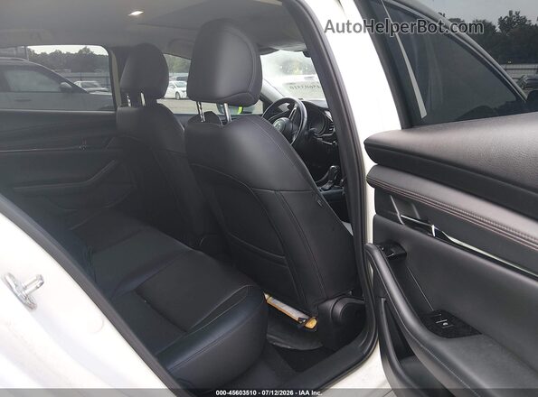 3MZBPAEMXKM101257 2019 MAZDA 3 White VIN კოდის სტიკერის ხედი