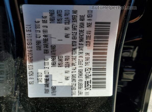 3MZBPBBL1MM214762 2021 MAZDA 3 Black Вид наклейки з VIN-кодом