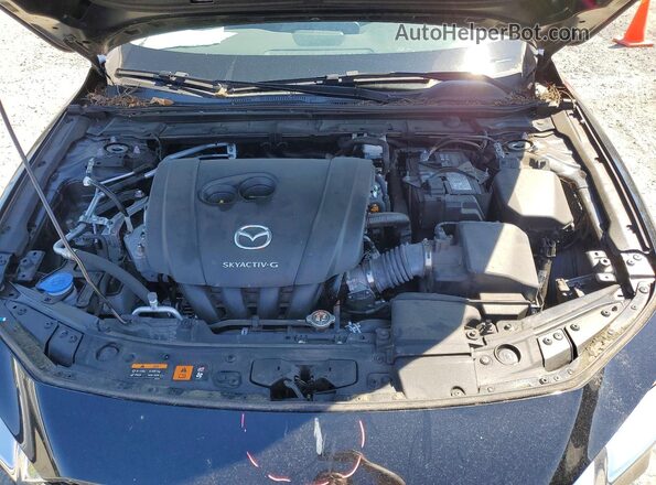 3MZBPBBL1MM214762 2021 MAZDA 3 Black Вид задньої частини салону