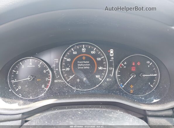3MZBPBBL9MM250554 2021 MAZDA 3 Gray Vista de los asientos traseros