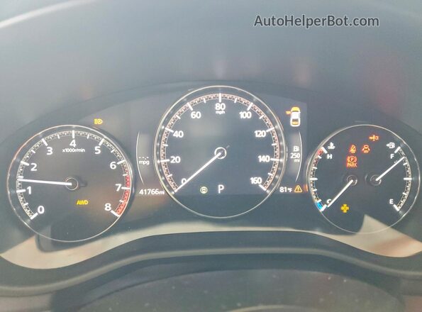 3MZBPBCM0SM459699 2025 MAZDA 3 Gray Widok zestawu wskaźników