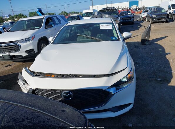 3MZBPBCM1LM126302 2020 MAZDA 3 White Вид щитка приладів