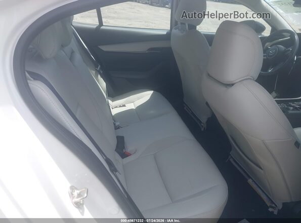 3MZBPBEY1PM382283 2023 MAZDA 3 White Widok naklejki z numerem VIN