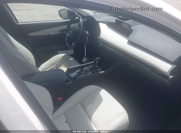 3MZBPBEY1PM382283 2023 MAZDA 3 White Widok wnętrza z przodu