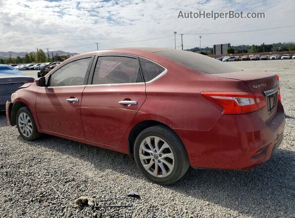 3N1AB7AD4HL603110 2017 NISSAN SENTRA Red Tył lewy