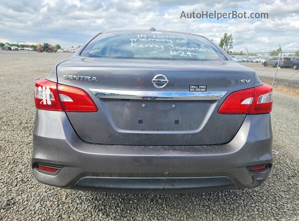 3N1AB7AP0GL652216 2016 NISSAN SENTRA Gray Vista trasera