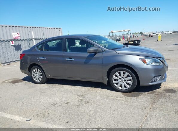 3N1AB7AP0GL652894 2016 NISSAN SENTRA Gray Vista interior trasera