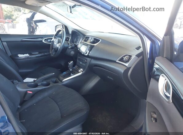3N1AB7AP0GL653415 2016 NISSAN SENTRA Dark Blue Front interior view