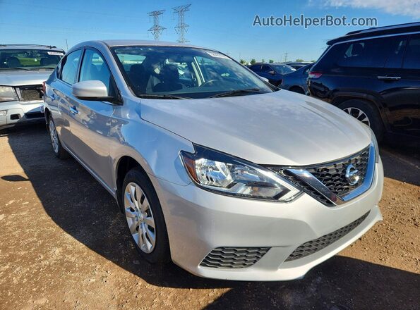 3N1AB7AP0GL670246 2016 NISSAN SENTRA Silver Przód prawy