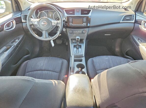 3N1AB7AP0GL670246 2016 NISSAN SENTRA Silver Widok deski rozdzielczej