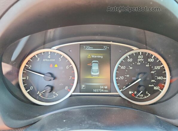 3N1AB7AP0GL670246 2016 NISSAN SENTRA Silver Widok zestawu wskaźników