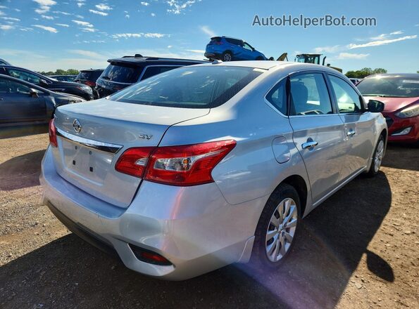 3N1AB7AP0GL670246 2016 NISSAN SENTRA Silver Tył prawy