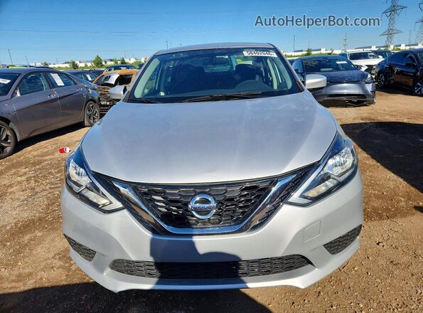 3N1AB7AP0GL670246 2016 NISSAN SENTRA Silver Widok z przodu