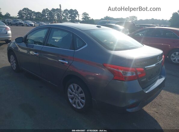 3N1AB7AP0GL674765 2016 NISSAN SENTRA Gray Задня ліва чверть