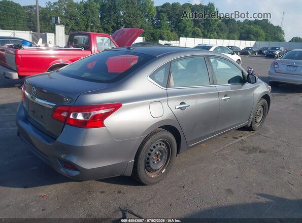 3N1AB7AP0GL674765 2016 NISSAN SENTRA Gray Задня права чверть