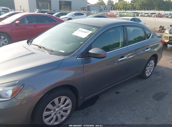 3N1AB7AP0GL674765 2016 NISSAN SENTRA Gray Вид спереду