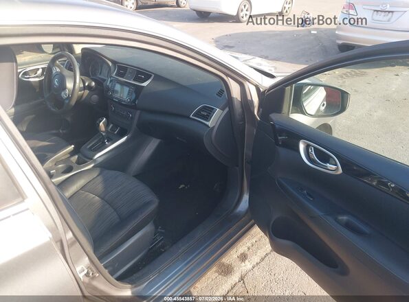 3N1AB7AP0GL674765 2016 NISSAN SENTRA Gray Вид салону спереду