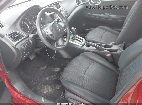 3N1AB7AP0GL676659 2016 NISSAN SENTRA Red Դիմացի տեսք