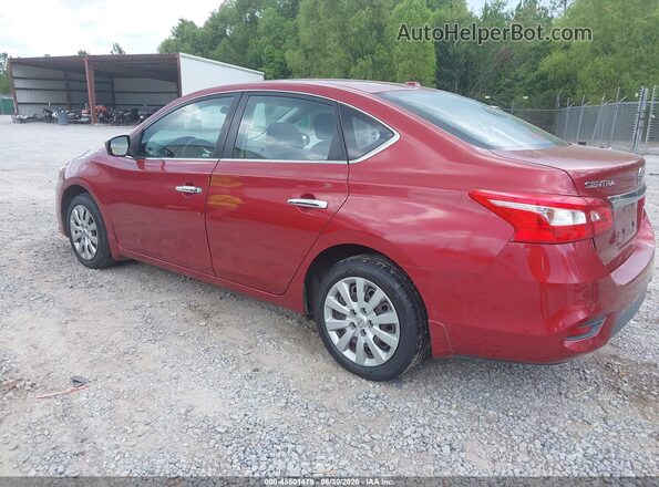 3N1AB7AP0GL676659 2016 NISSAN SENTRA Red Հետևի ձախ