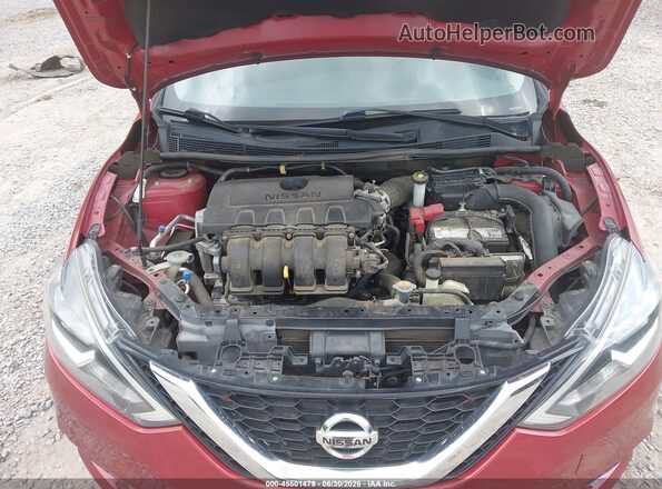 3N1AB7AP0GL676659 2016 NISSAN SENTRA Red Հետևի տեսք