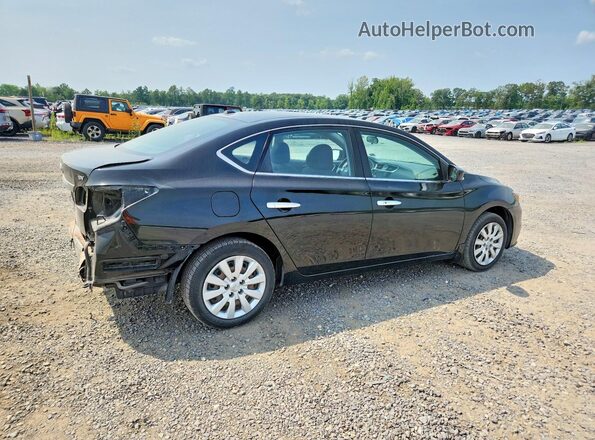 3N1AB7AP0GL676886 2016 NISSAN SENTRA Black Հետևի աջ