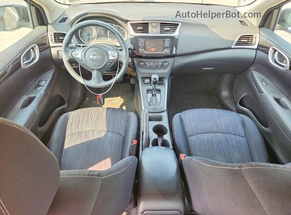 3N1AB7AP0GL676886 2016 NISSAN SENTRA Black Առջևի վահանակի տեսք
