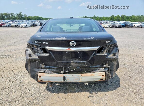 3N1AB7AP0GL676886 2016 NISSAN SENTRA Black Հետևի տեսք