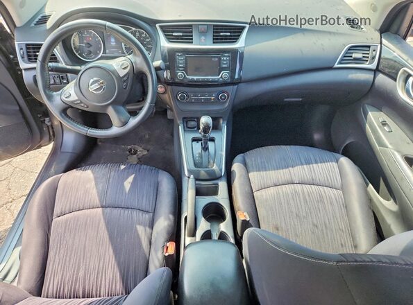 3N1AB7AP0GL677987 2016 NISSAN SENTRA Gray Widok deski rozdzielczej