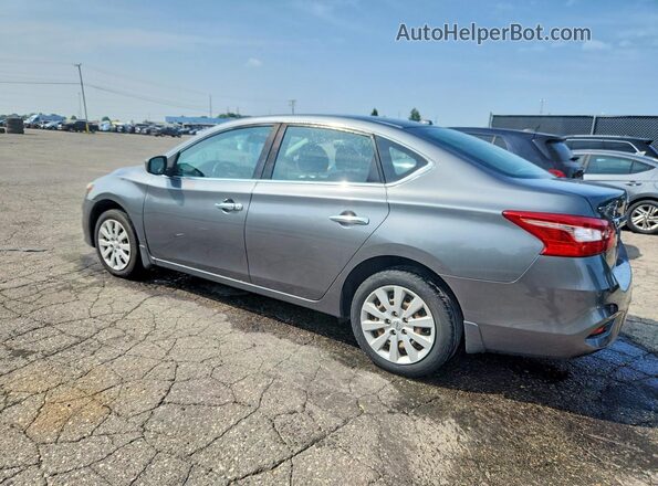 3N1AB7AP0GL677987 2016 NISSAN SENTRA Gray Tył lewy