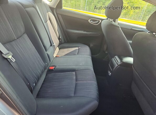 3N1AB7AP0GL677987 2016 NISSAN SENTRA Gray Widok tylnych siedzeń
