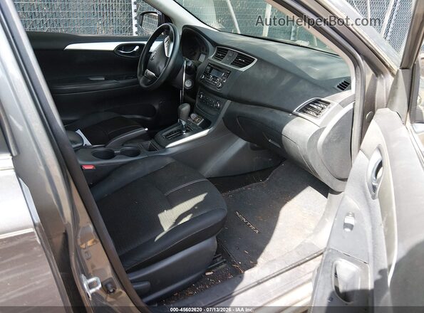 3N1AB7AP0GY244687 2016 NISSAN SENTRA Gray Вид салону спереду