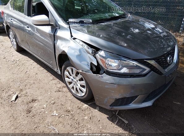 3N1AB7AP0GY244687 2016 NISSAN SENTRA Gray Вид спереду