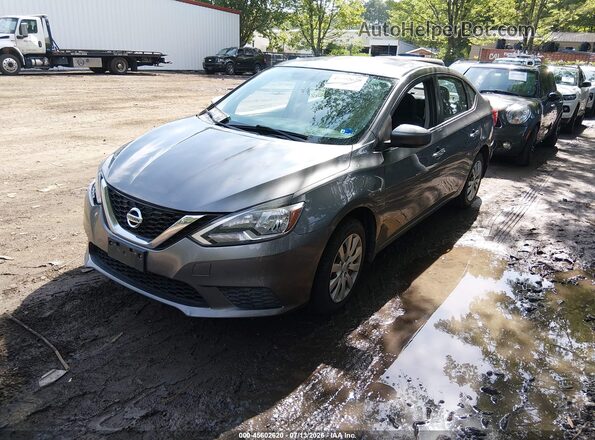 3N1AB7AP0GY244687 2016 NISSAN SENTRA Gray Передня ліва чверть